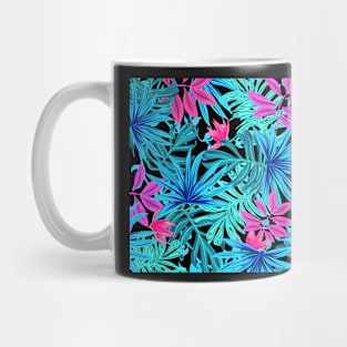 Colorful Leaves Pattern Mug